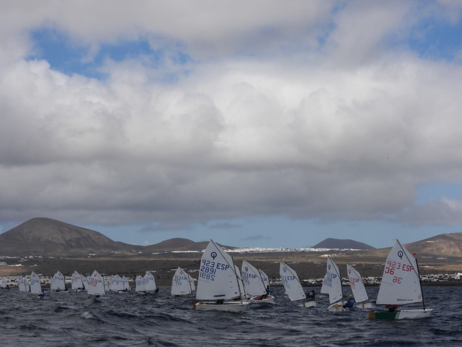 XI Trofeo César Manrique de Optimist.