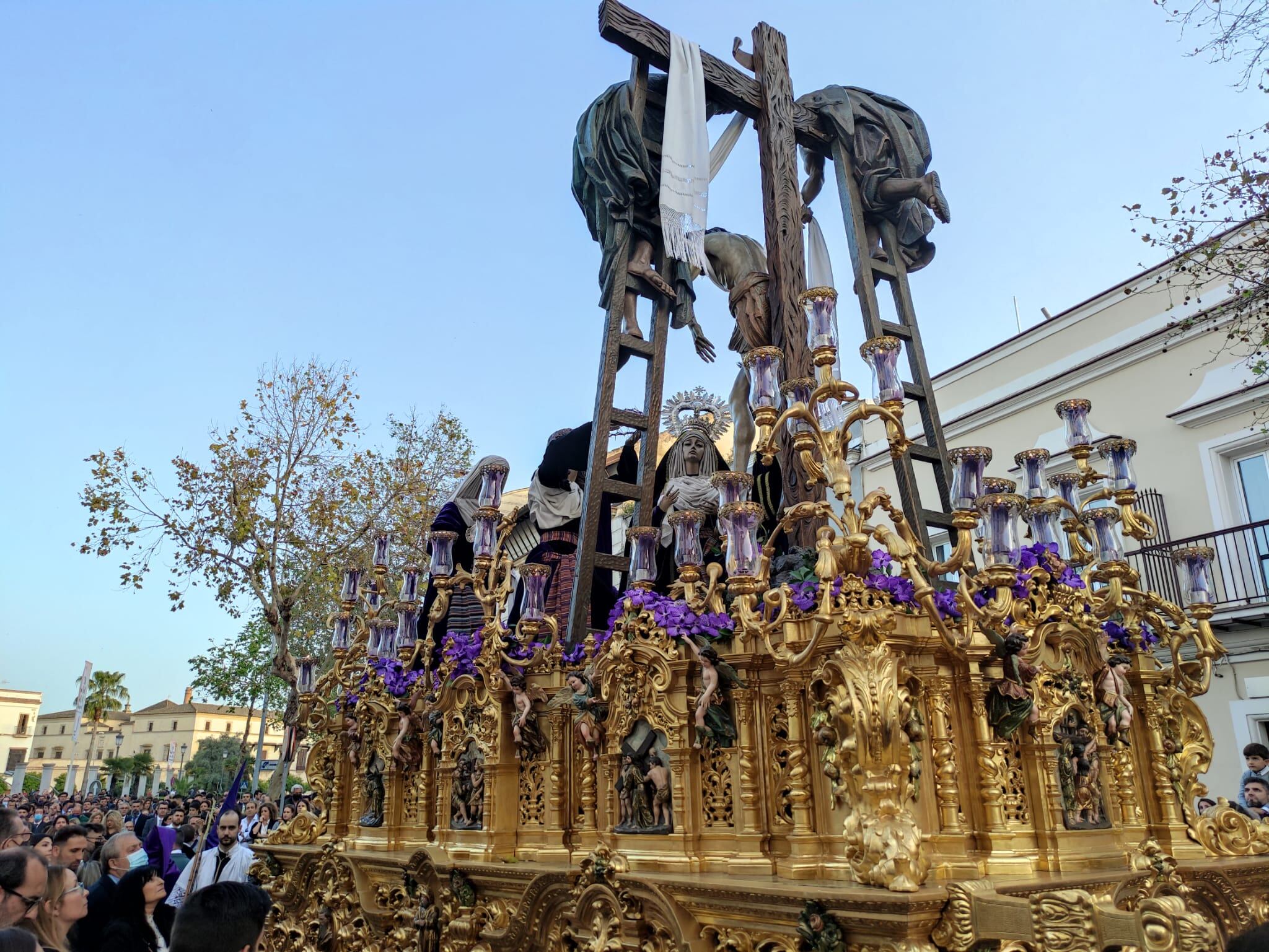 Paso del Descendimiento en Jerez