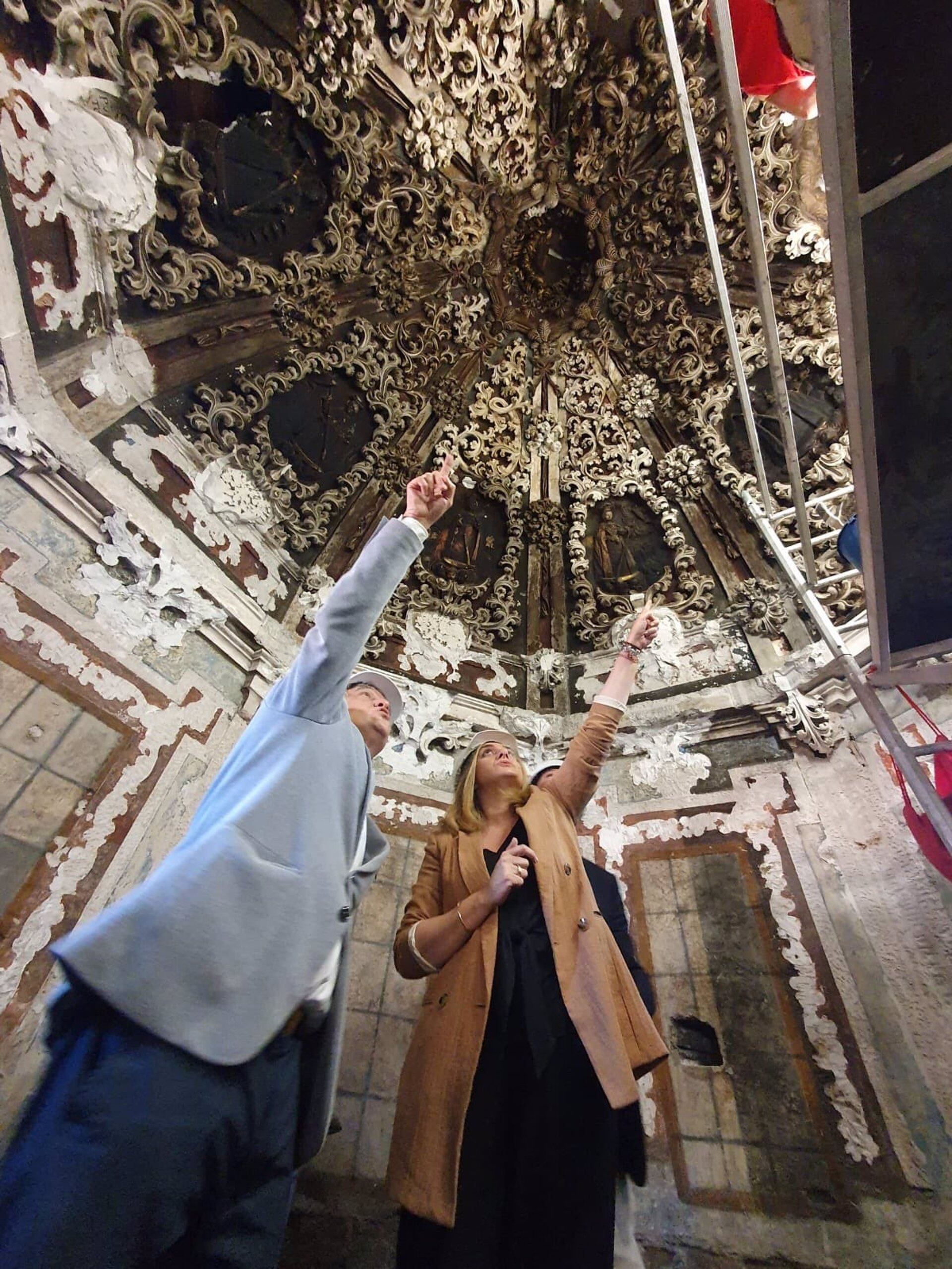 La Junta prevé que las obras del Camarín de las Monjas, una joya del barroco, concluyan en octubre