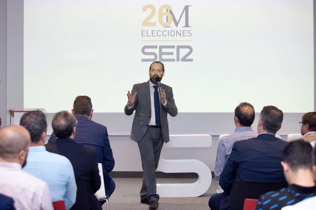 Cassá durante su intervención en el Encuentro SER en el Polo Digital de Málaga