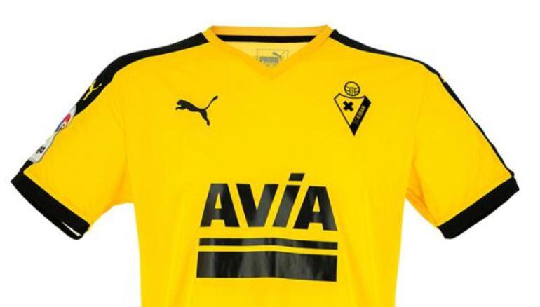 Camiseta de la segunda equipación del SD Eibar