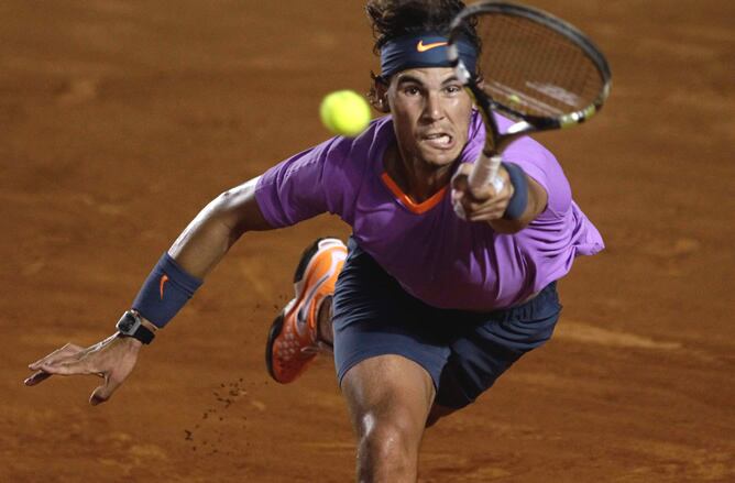 Rafa Nadal ha derrotado en semifinales de Acapulco al español Nico Almagro (7-5, 6-4)