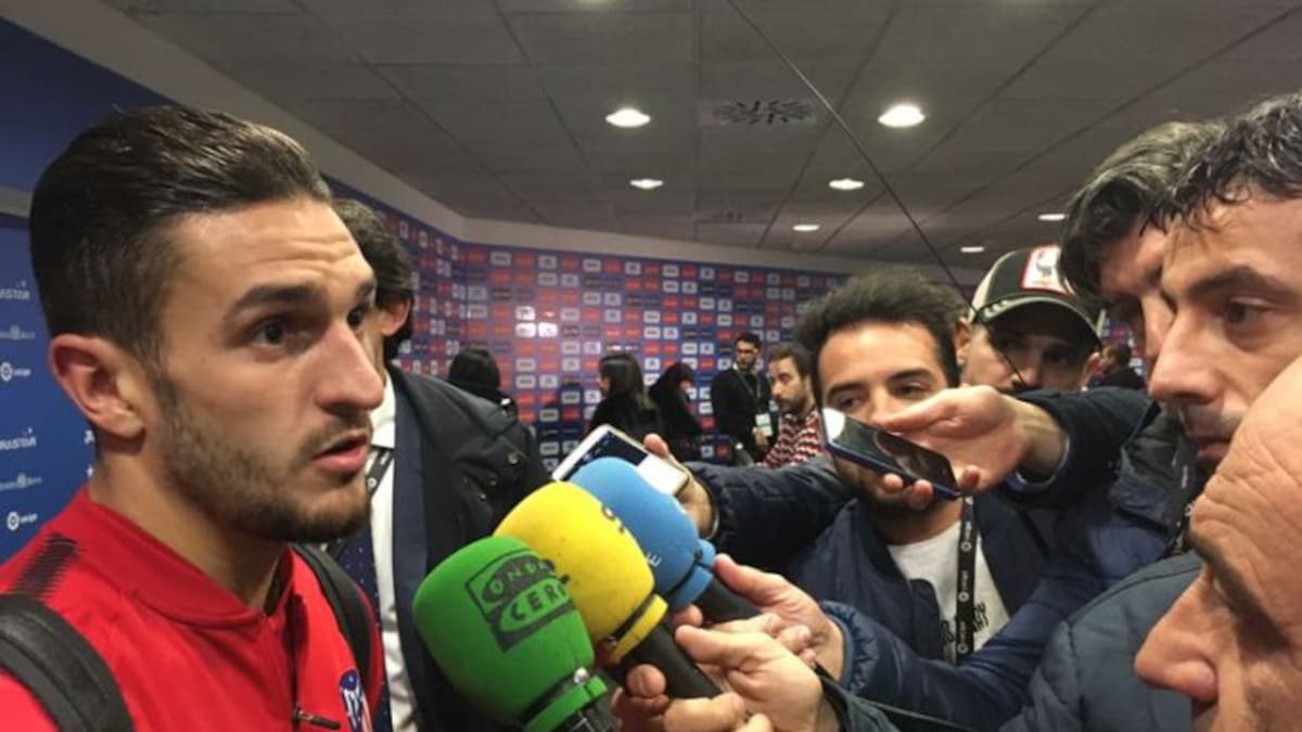 Koke: "No hemos aprovechado nuestras ocasiones. Hemos cometido un error y a seis o siete minutos del final y por eso hemos perdido"Koke
