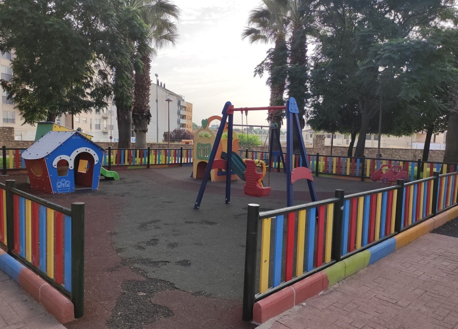 Imagen de archivo de un parque de la Vall d'Albaida