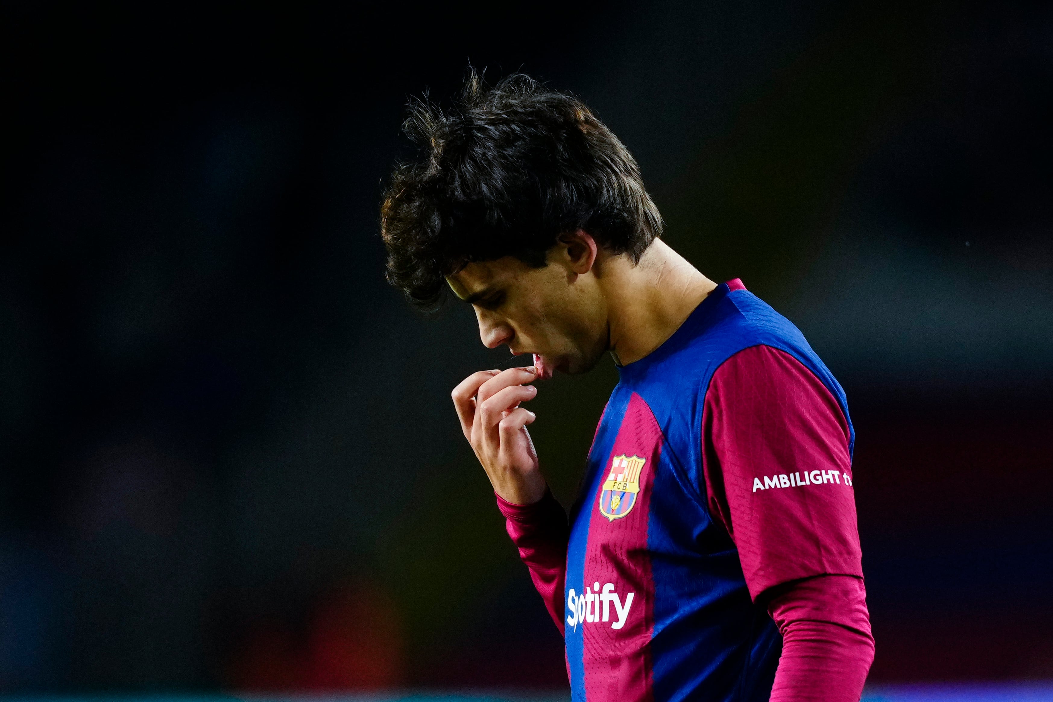 El delantero portugués del FC Barcelona Joao Félix