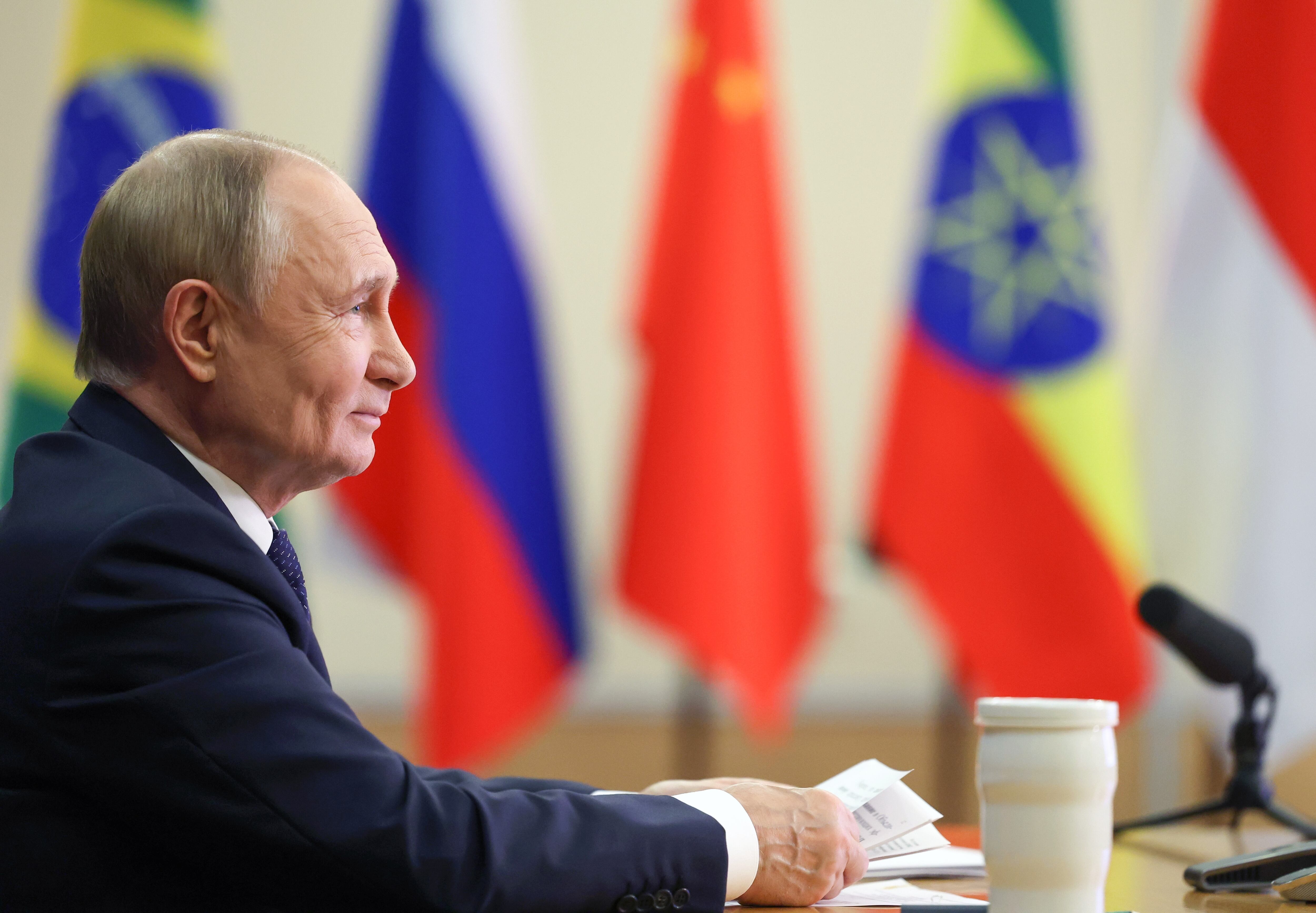 El presidente ruso, Vladimir Putin