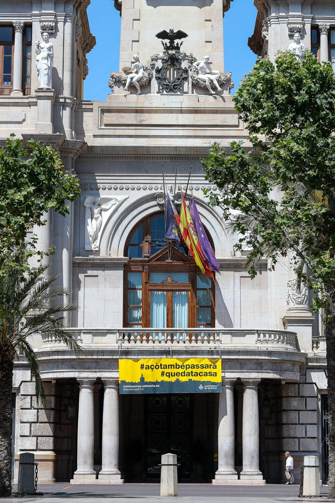 Fachada del Ayuntamiento de València