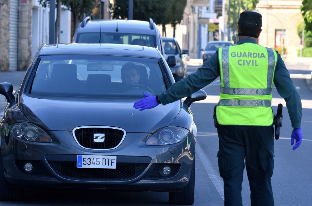 Control de la Guardia Civil