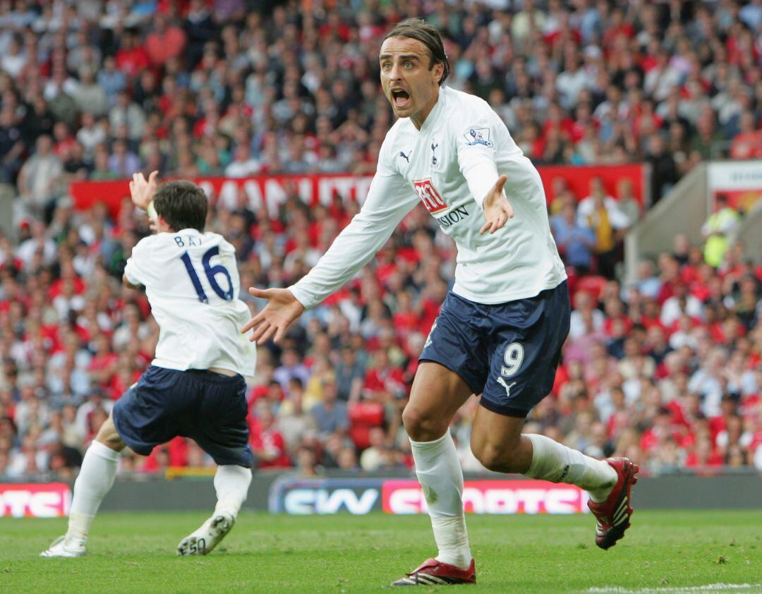 DImitar Berbatov y Gareth Bale compartiendo vestuario en el Tottenham