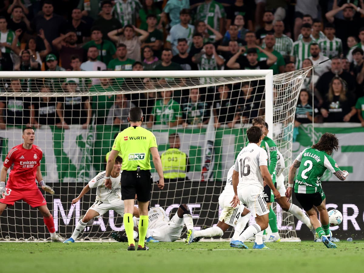Real Betis 1-1 Real Madrid: resumen, resultado y goles del partido de la jornada 32 de LaLiga EA Sports