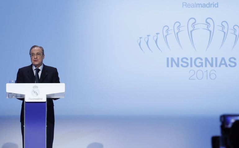 Florentino Pérez, presidente del Real Madrid