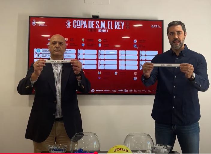 El sorteo de la Copa del Rey de balonmano ha emparejado al Bada Huesca con el Confía Base Oviedo