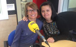 Mónica Patón junto a Yolanda Sancho, responsable en Ciudad real de INSERTA Empleo