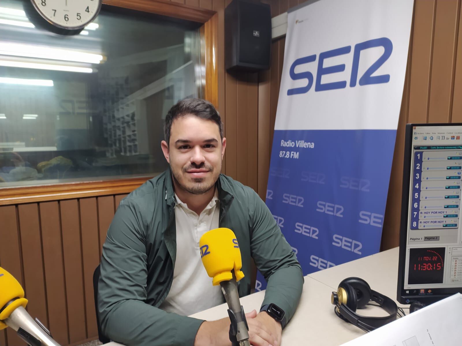 Miguel Angel Salguero en Radio Villena SER