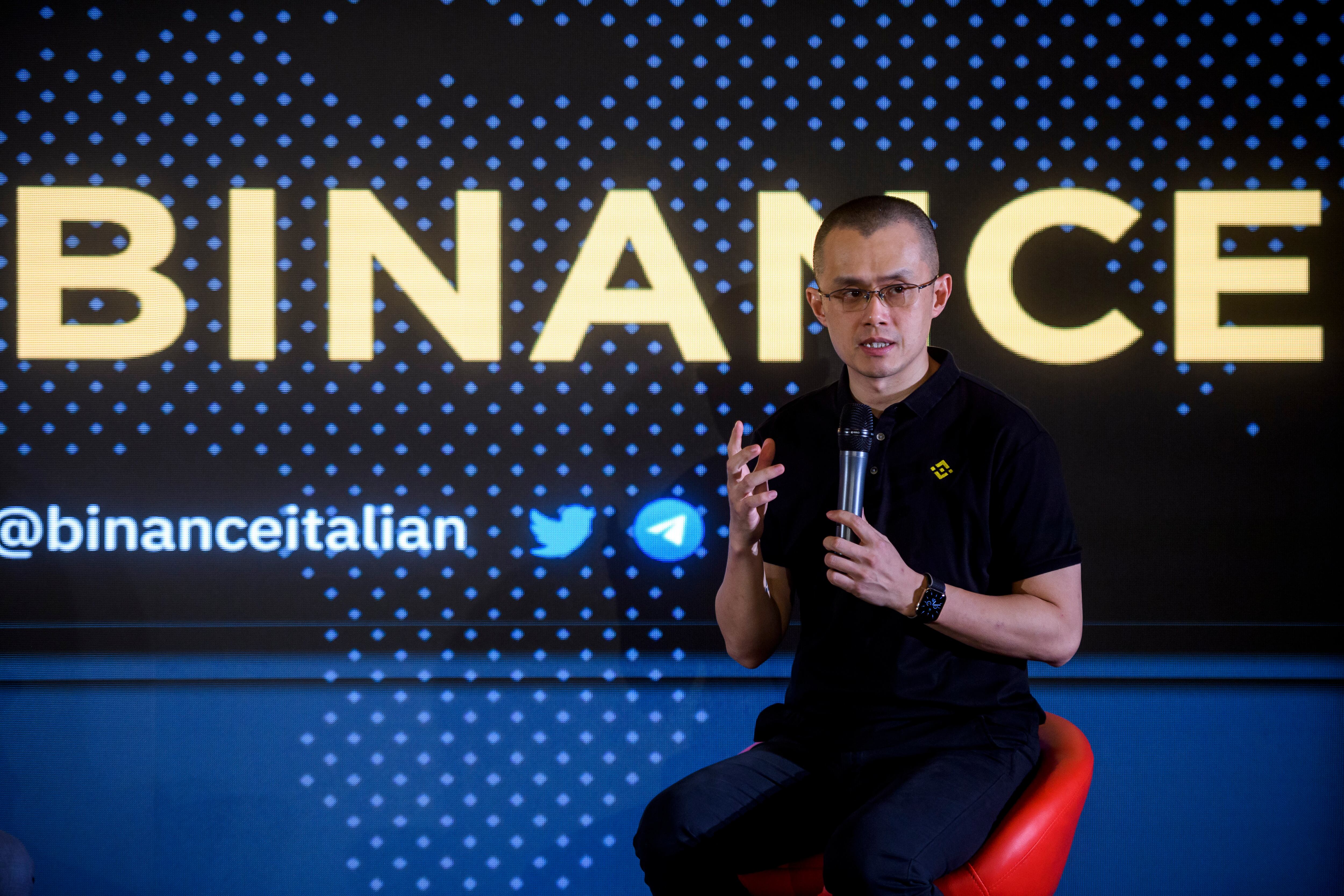 El director ejecutivo de Binance, Chanpeng Zhao