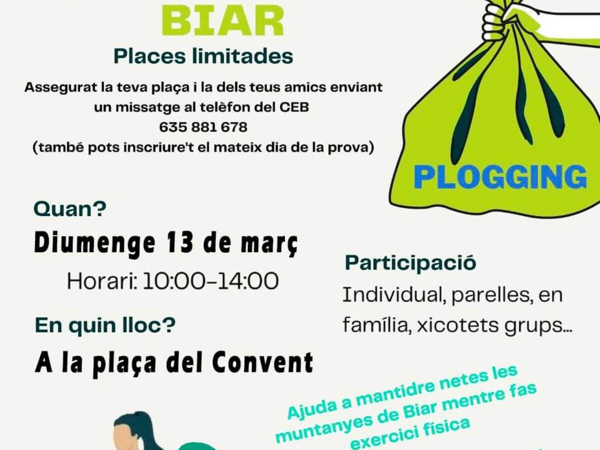 Biar organiza una jornada para limpiar las montañas