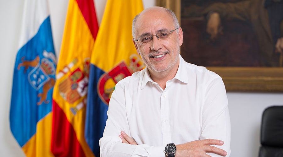 Antonio Morales, presidente de Cabildo de Gran Canaria, anuncia un presupuesto basado &quot;en políticas sociales y de reactivación económica&quot;