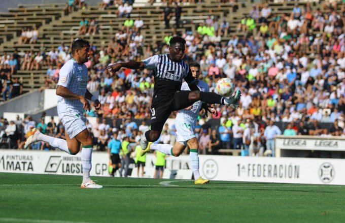 Un momento del partido