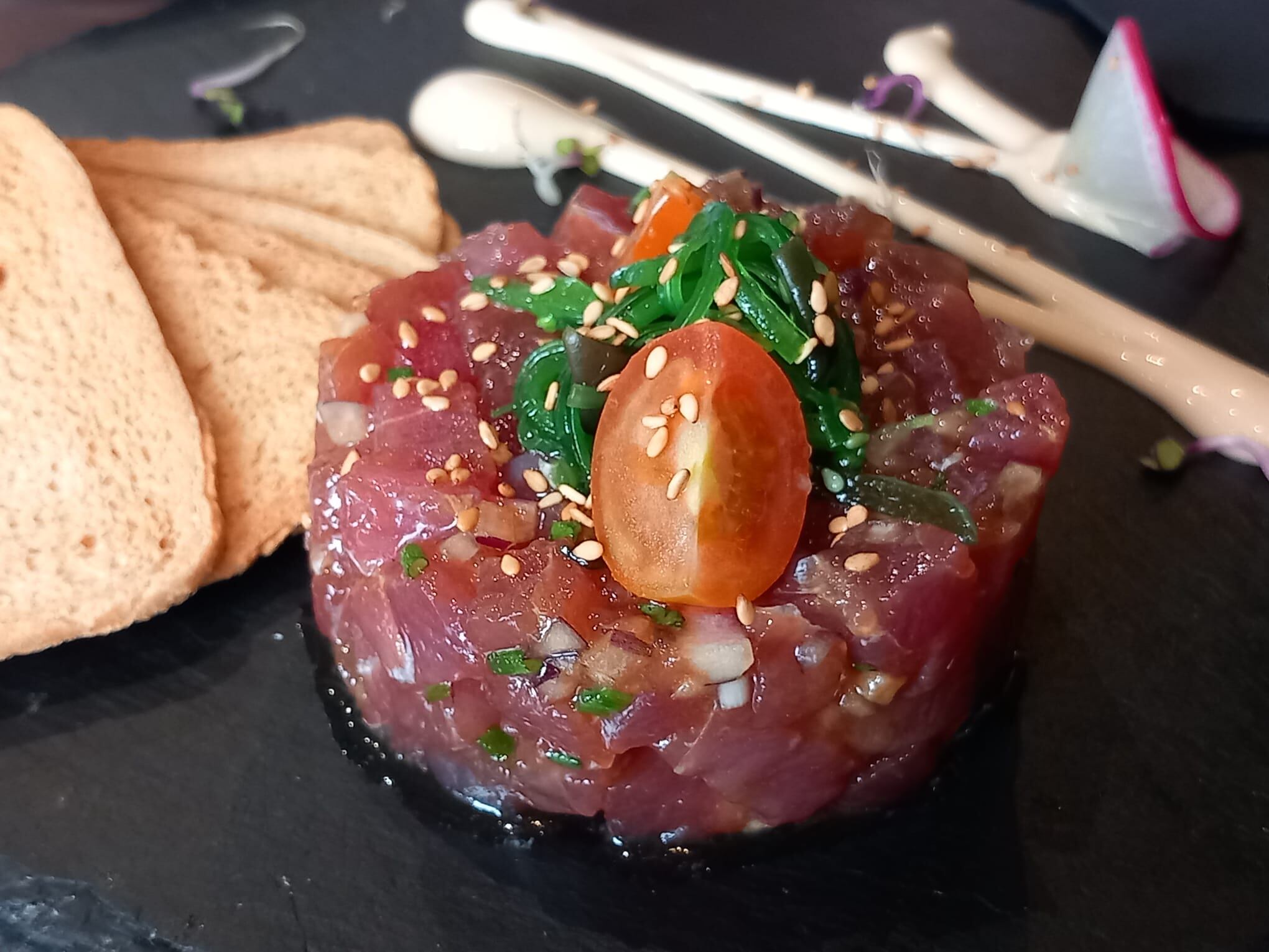 Tartar de atún