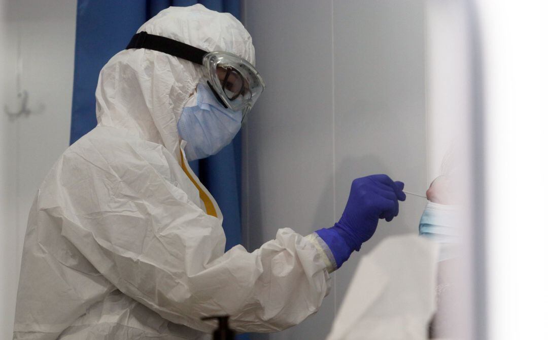 Imagen de archivo de la elaboración de una PCR