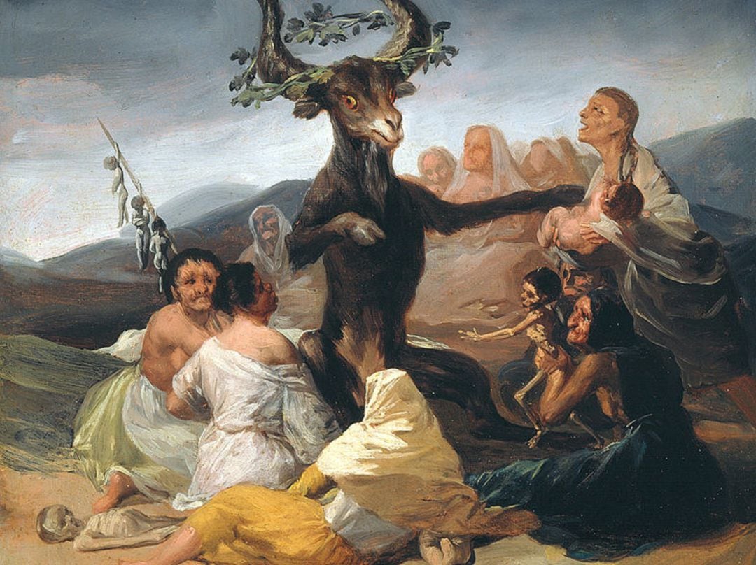 &#039;El Aquelarre&#039; de Goya.