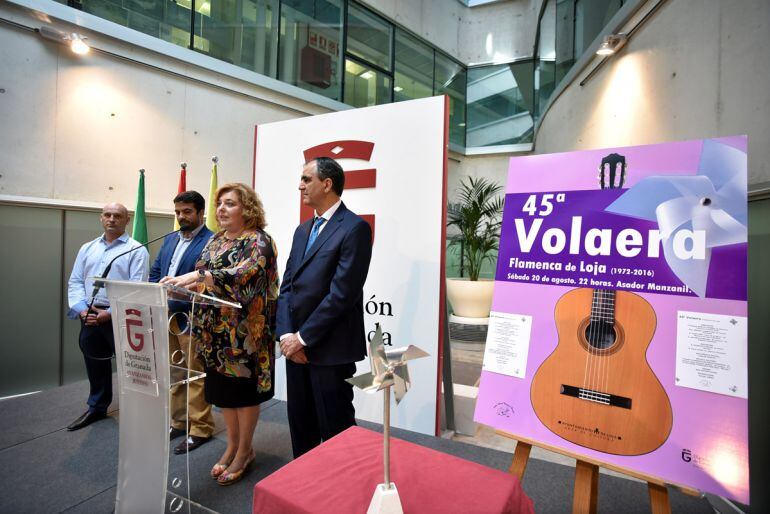 Presentación del concurso Volaera Flamenca de Loja (Granada)