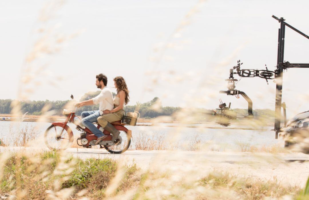 Rodaje en la Albufera