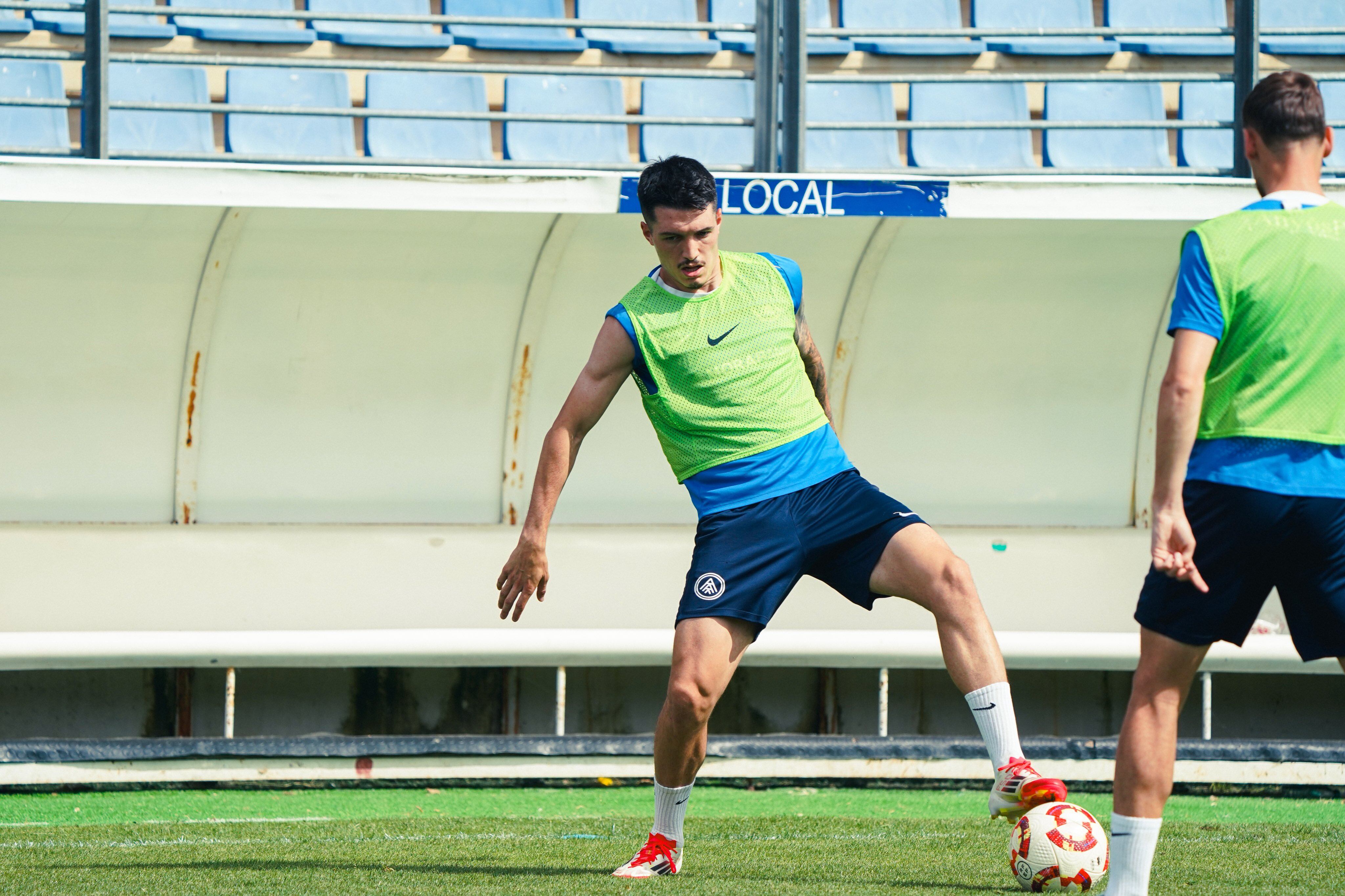 L&#039;FC Andorra ja es troba a Ponferrada on ahir va realitzar el primer entrenament a l&#039;escenari de la gran final de dissabte per pujar a Segona