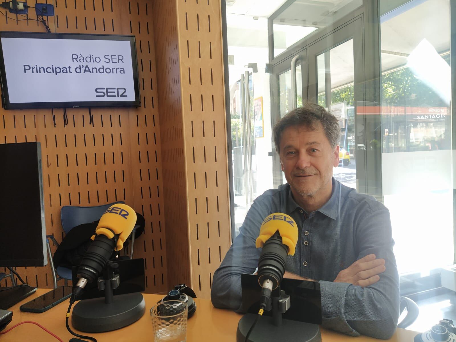 El conseller general no adscrit del partit Liberal, Víctor Pintos, al programa Aquí Andorra