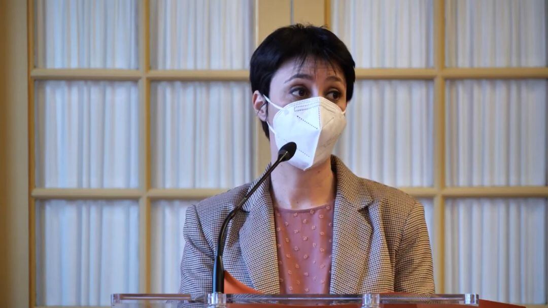 La portavoz socialista en el Parlament Silvia Cano