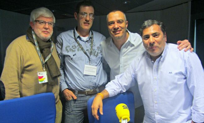 Hemos hablado de gastronomía solidaria y de las mejores barras de tapas de Madrid con: Carlos Mirabona, Juan Pozuel y Miguel Ángel Jiménez