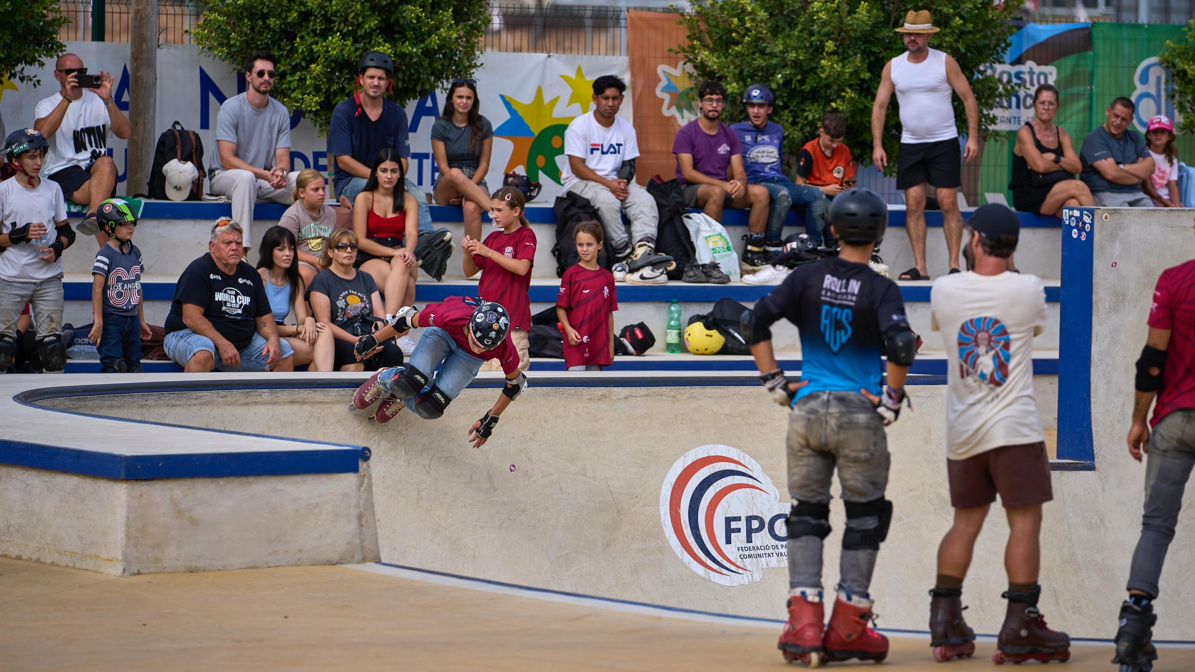 El sábado se disputaron las finales de skateboarding, en las que brillaron Nekane Llinares en categoría femenina y Taigo Gimeno en masculina
