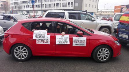 Imagen de la protesta