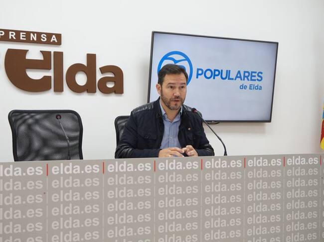 Francisco Muñoz, portavoz del partido popular de Elda