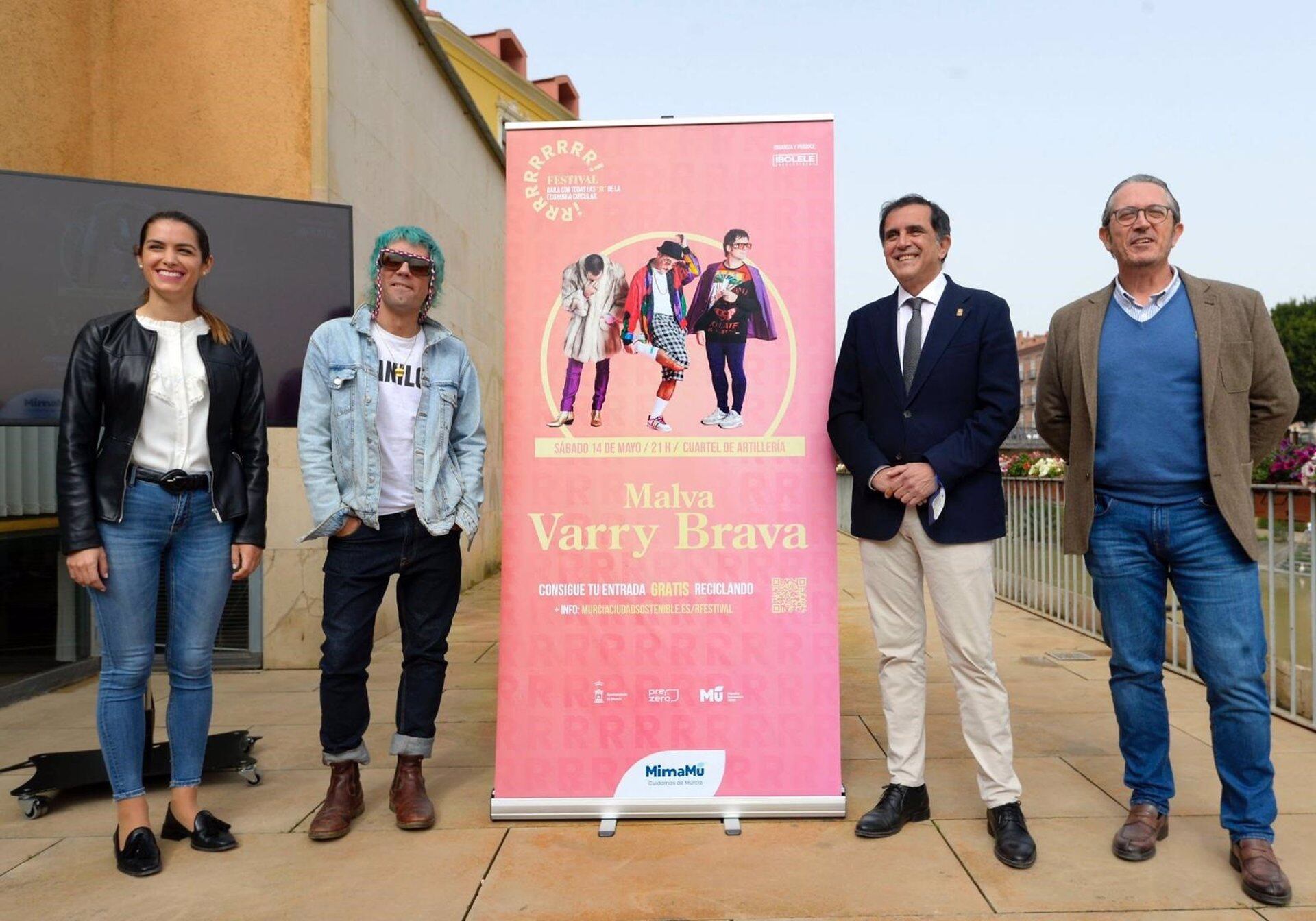 Murcia celebra el Día Mundial del Reciclaje con un concierto de Varry Brava y Malva