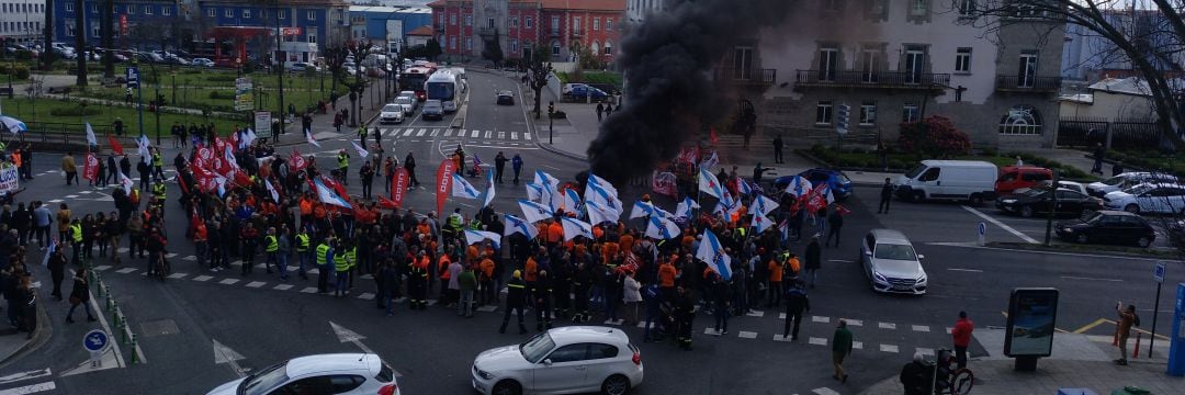 Movilización de los trabajadores de electrointensivas