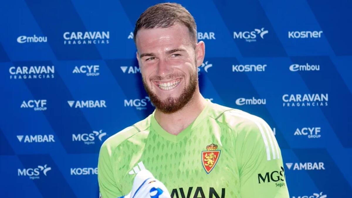 Poussin: "El Real Zaragoza es un reto muy importante para mí"