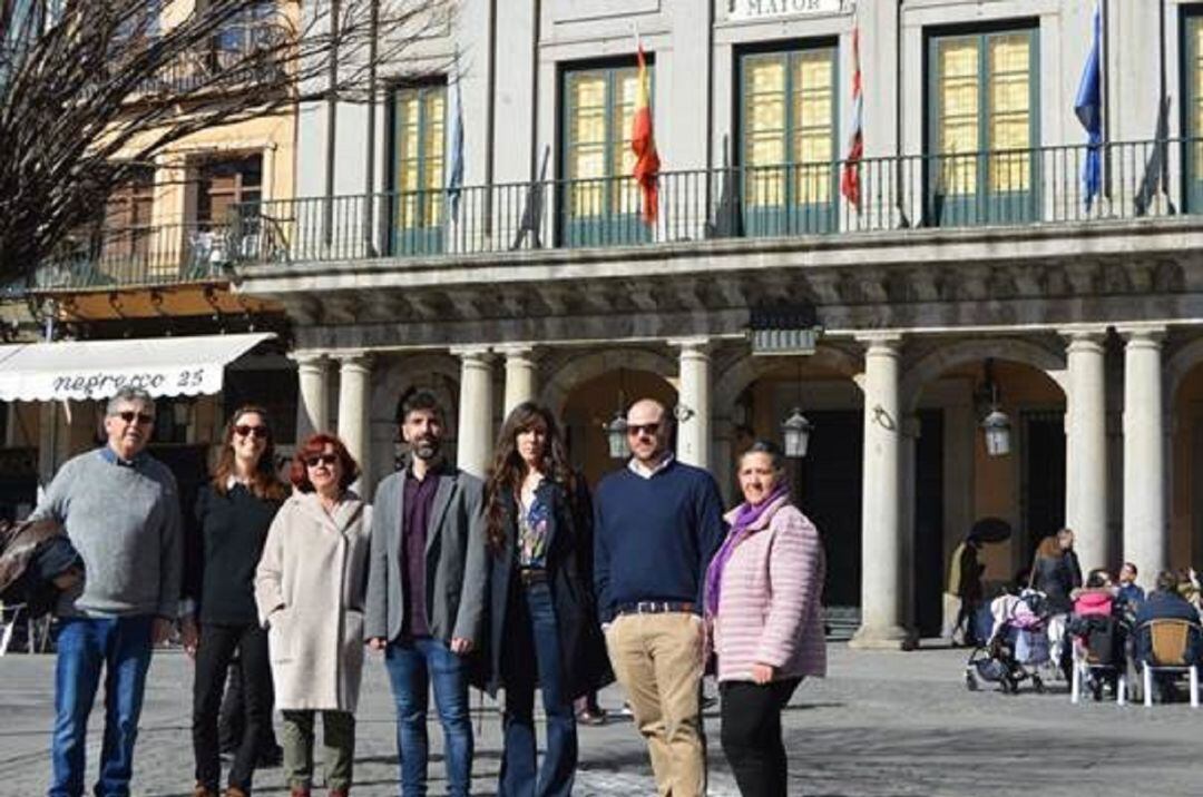 Miembros de Podemos Equo Segovia