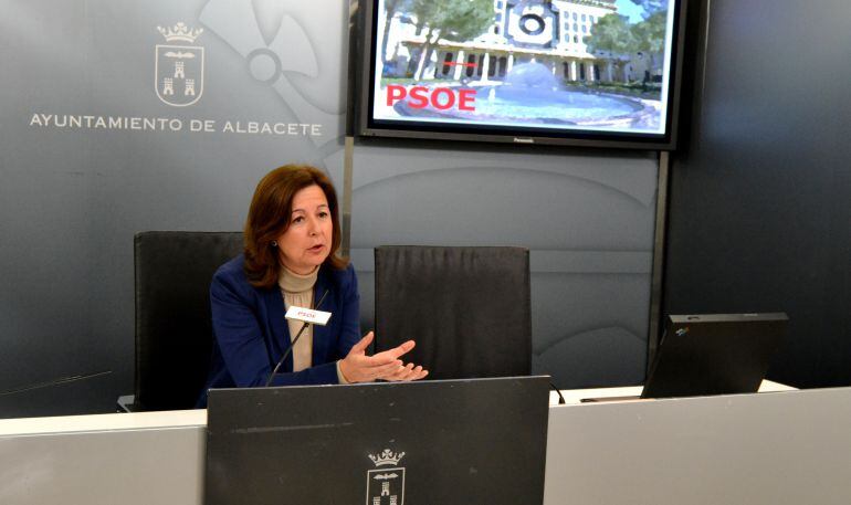 Marisa Sánchez Cerro, viceportavoz del grupo municipal socialista en el ayuntamiento de Albacete