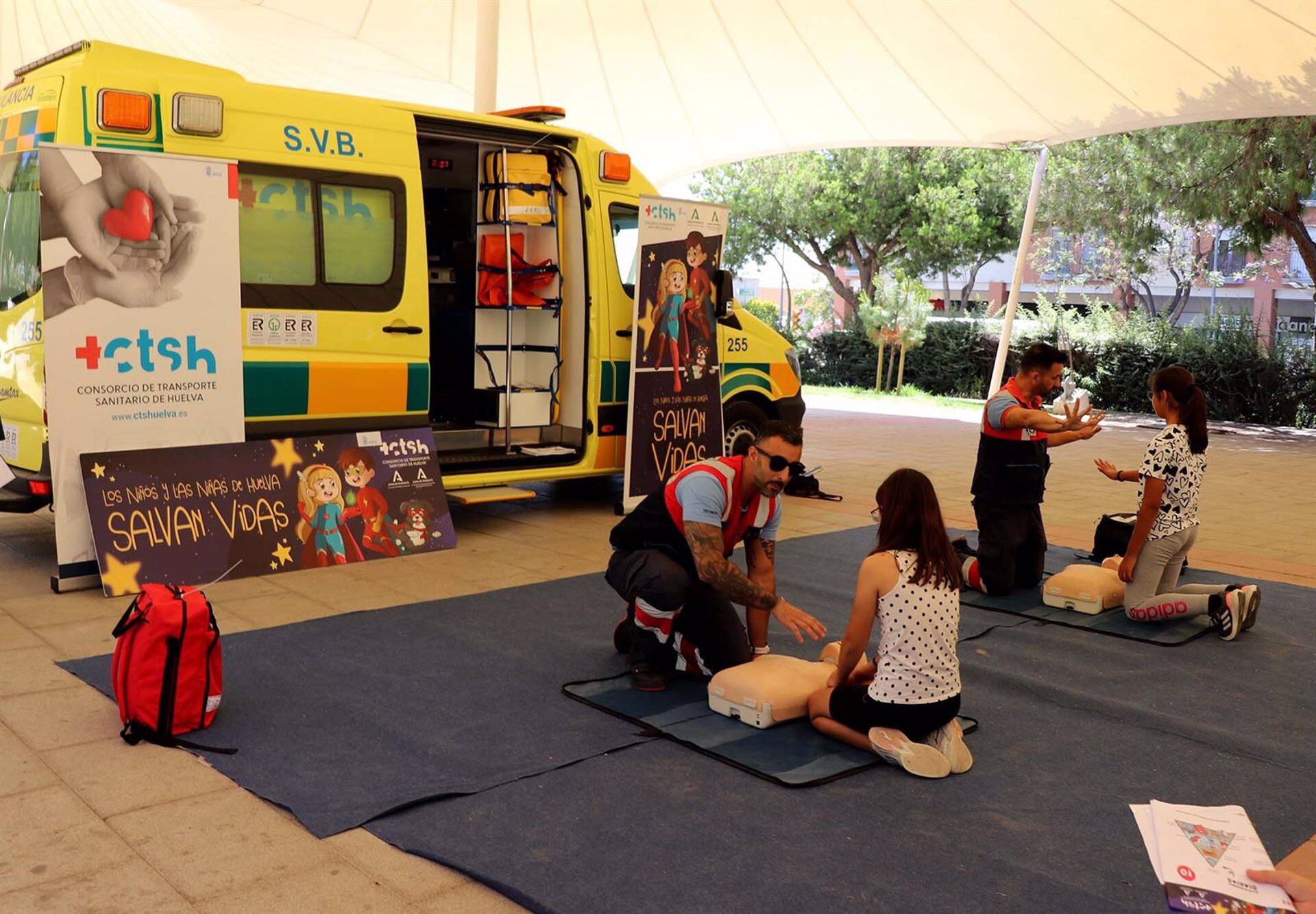 Campaña &#039;Los niños y las niñas salvan vidas&#039;. Huelva