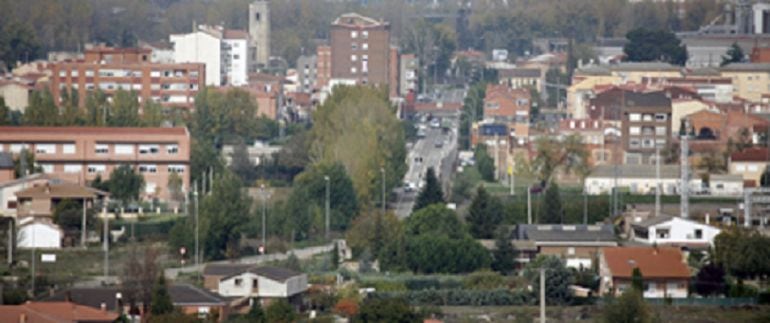 Panorámica del municipio de Venta de Baños