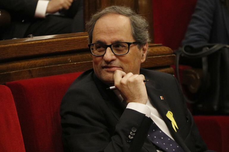 El president de la Generalitat, Quim Torra