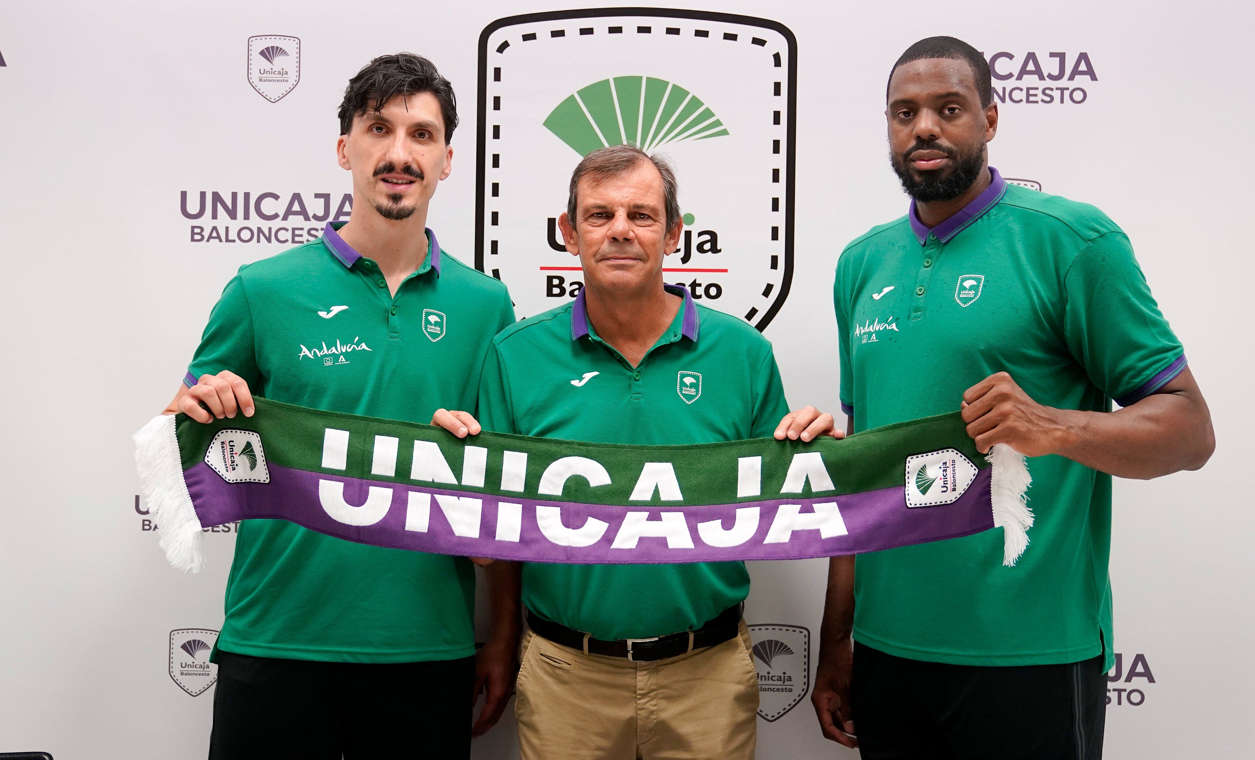 Djedovic y Thomas junto a Juanma Rodríguez