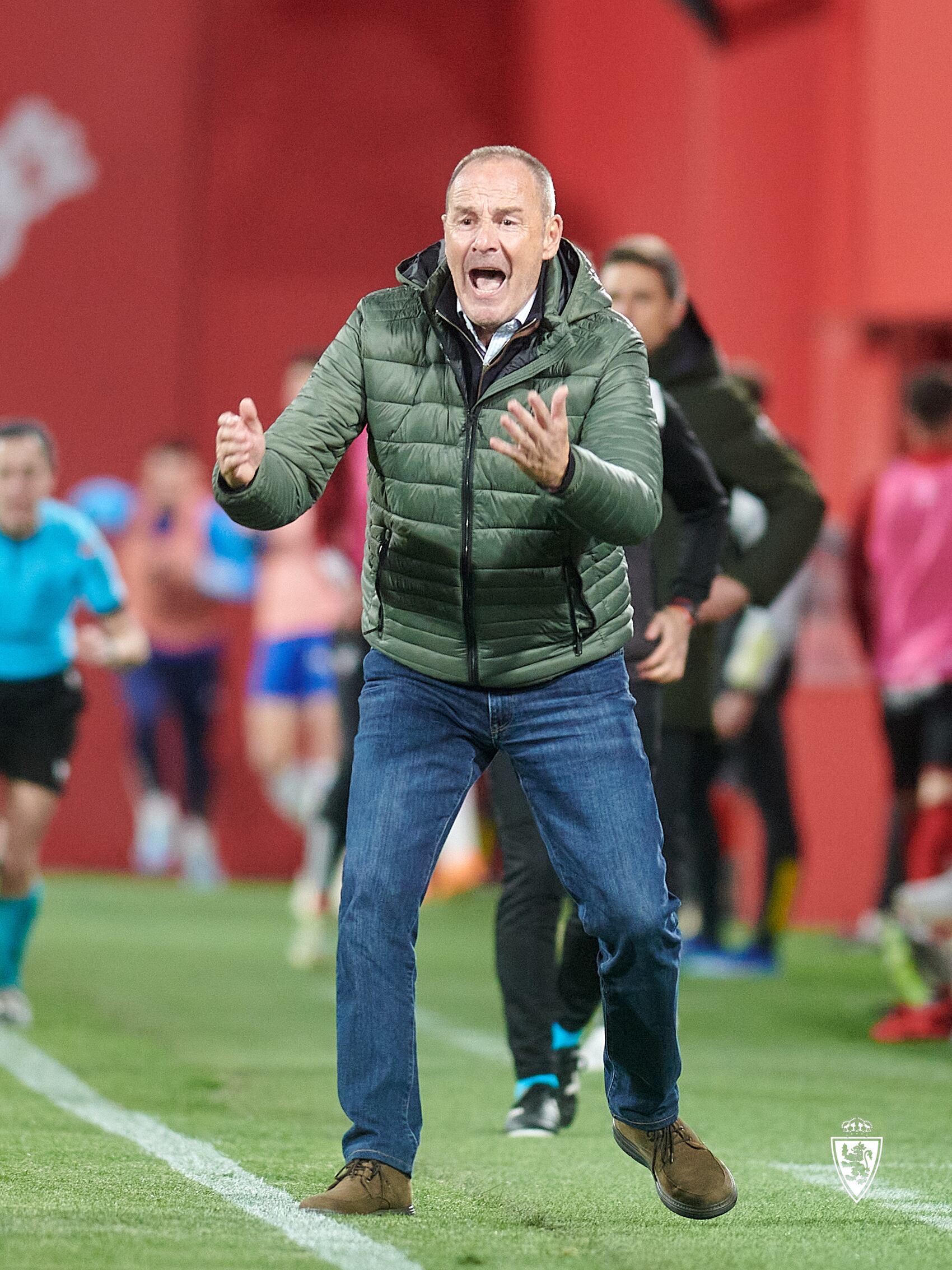 Victor Fernández y su equipo afrontan un mes clave /Real Zaragoza