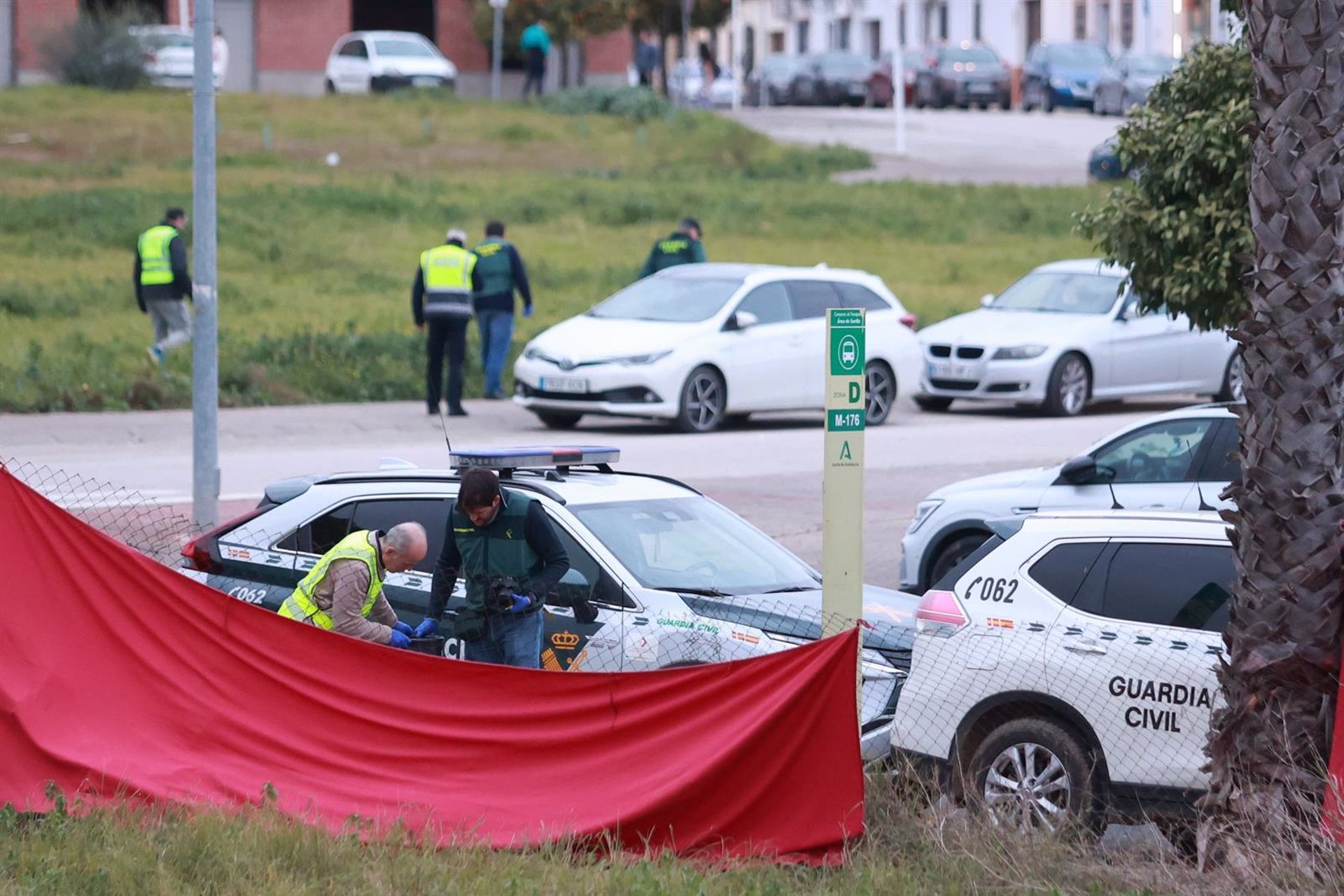 Imagen de la escena del crimen en GerenaPOLITICA 
ROCÍO RUZ/EUROPA PRESS