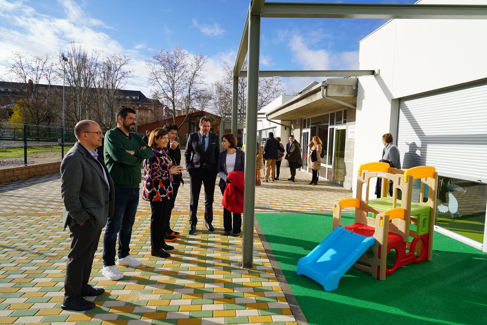 Escuela infantil municipal Cascabel, en el barrio de la Rondilla