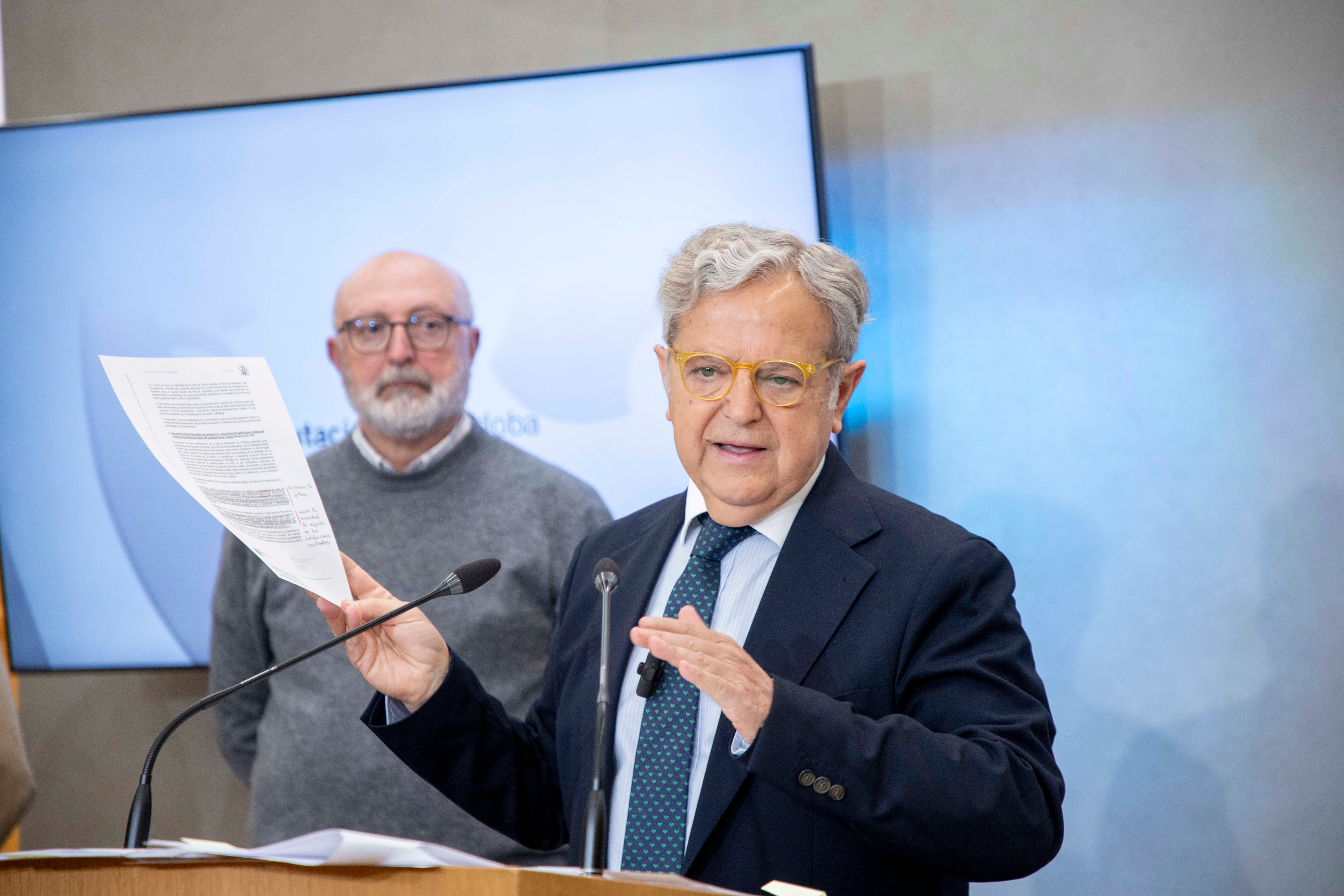 Salvador Fuentes, presidente de la Diputación de Córdoba