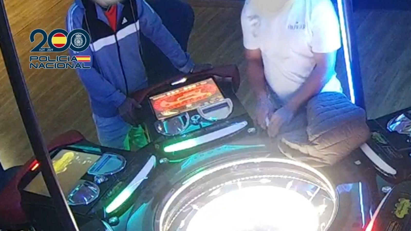 Los detenidos en un salón de juegos de Algeciras