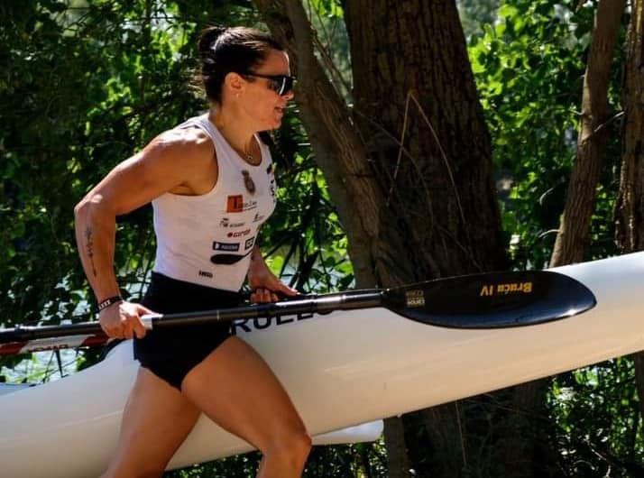 Laura Pedruelo en una prueba anterior