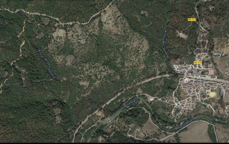 Paraje el Colmenar en Cortes de la Frontera